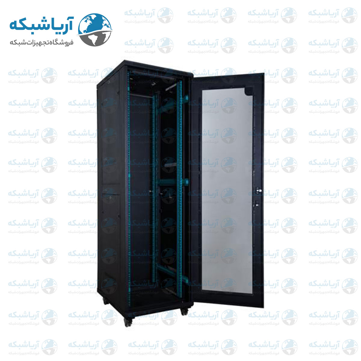 خرید رک ایستاده 42 یونیت آماد سیستم عمق 100 سانتی‌متری (مدل آماد)